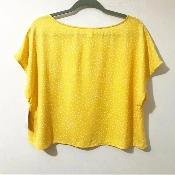 BP yellow polka dots top XL - Picture 3 of 5